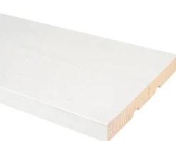 Ulkoverhouslauta JR-Wood, pintamaalattu, valkoinen, eri vaihtoehtoja