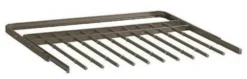 Ulosvedettävä housuripustin Elfa 40 605x430x25mm grafiitti