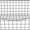 Ulosvedettävä lankakori Norscan Roller, M40, 400x150mm, antrasiitti