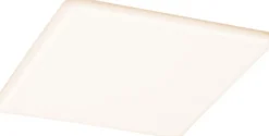 Upotettava LED-paneeli Paulmann VariFit Veluna, IP44, 21.5x21.5cm, 21W, 3000K, himmennettävä, satiini