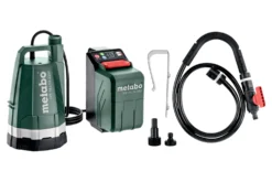 Uppopumppu Metabo TPF 18 LTX 2200 sadevesitynnyrille ilman akkua ja laturia