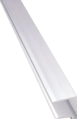 U-päätelista Keraplast 16mm, alumiini, määrämittainen