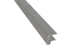 U-päätelistaprofiili Keraplast 10 mm, alumiinia, 2100 mm