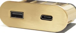 USB-pistorasia Limente PICK-4, soikea, eri värejä
