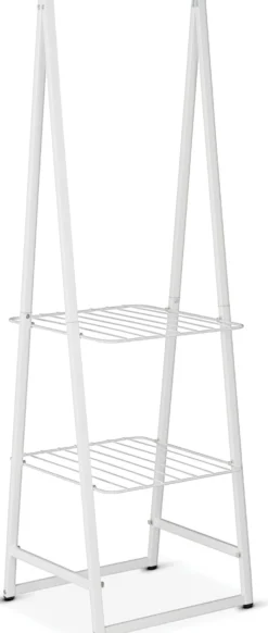 Vaateteline Brabantia Linn pieni 190x61 cm valkoinen