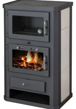 Valmistakka Tupa 10 kW 142 kg paistouunilla ja keittolevyllä