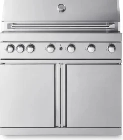 Vapaasti seisova kaasugrilli Myoutdoorkitchen Classic Line Stainless, 6 poltinta ja infrapunalämpö, rst