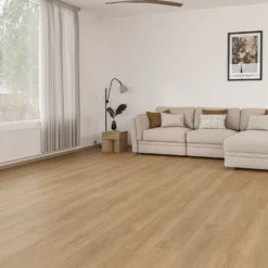 Vinyylilankku Check Floors Check One Premium 2072 Alteno Oak, vaaleanruskea, integroitu askeläänieriste