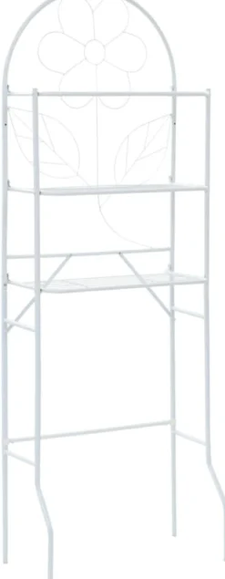 Wc-hylly 60x33x174 cm valkoinen