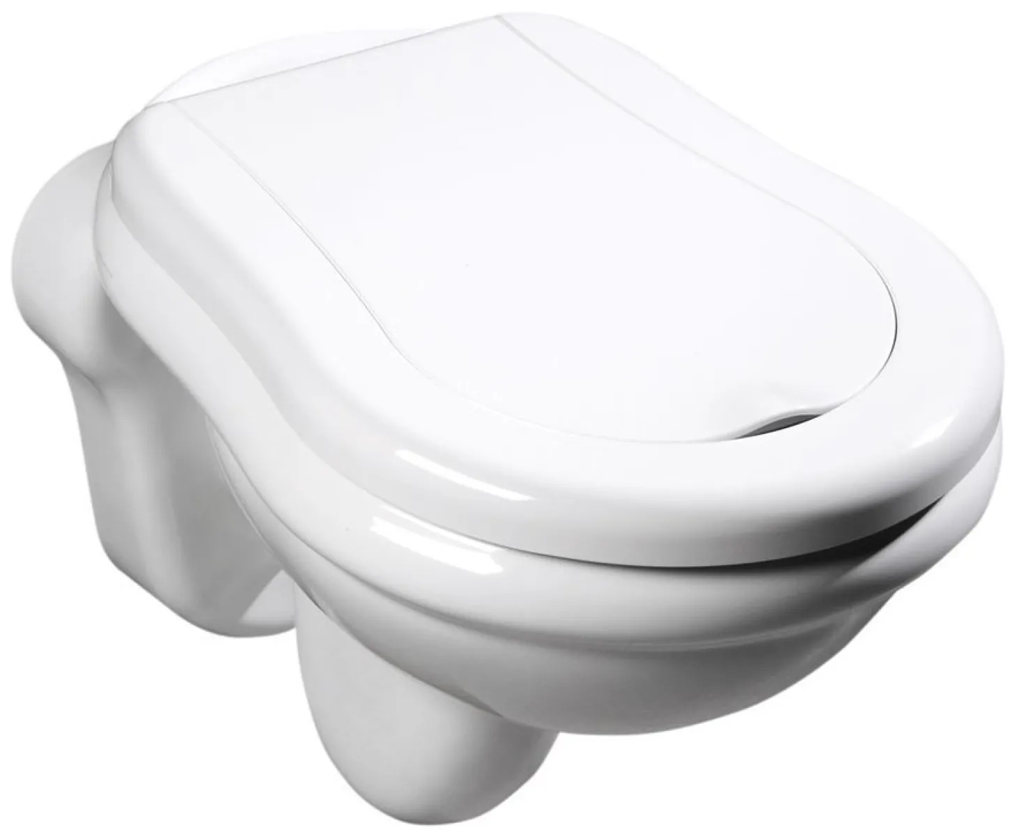 WC-istuin Kerasan Retro 1015 seinämalli valkoinen
