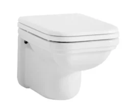 WC-istuin Kerasan Waldorf 4115 seinämalli valkoinen