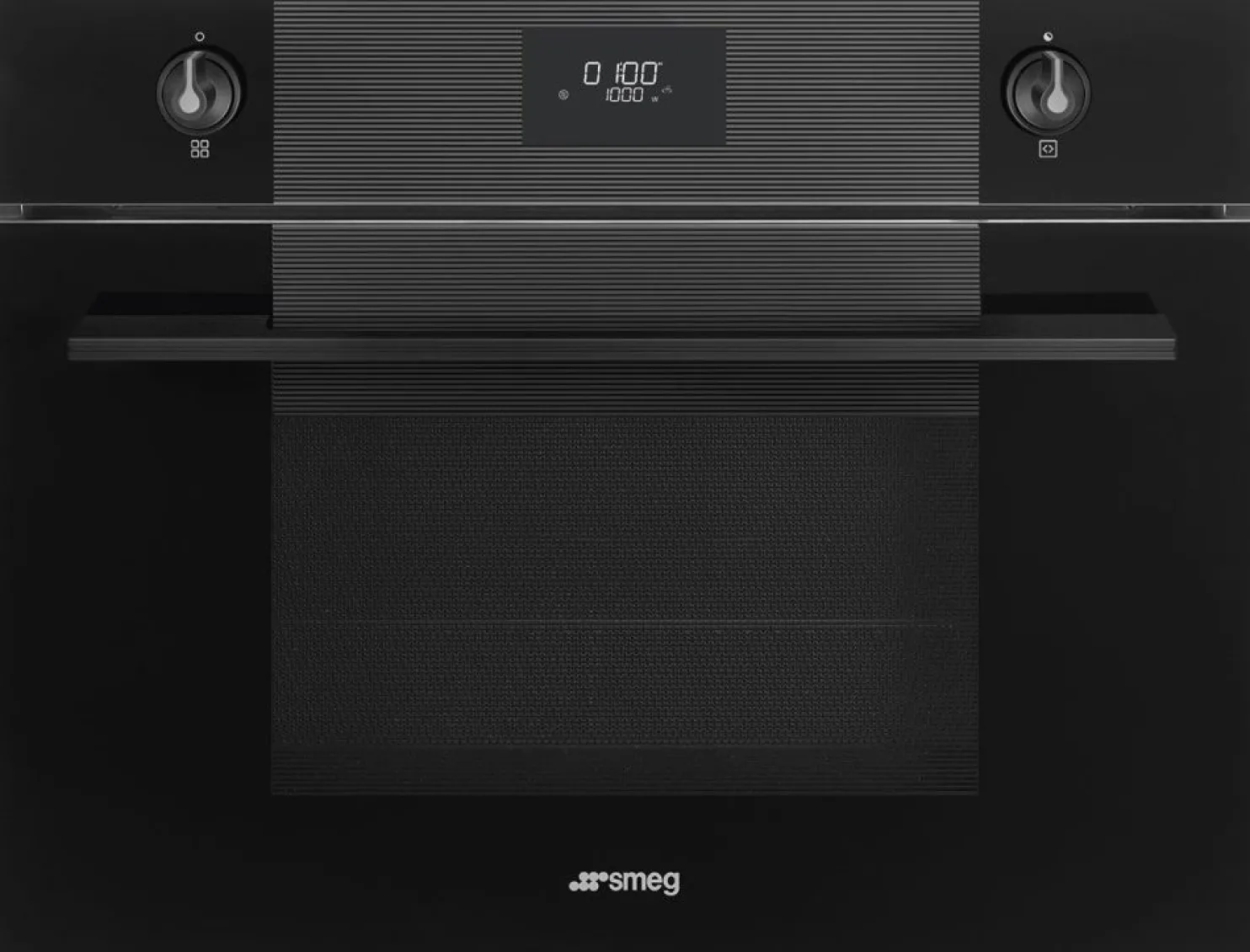 Yhdistelmämikroaaltouuni Smeg SO4101M1B3 60cm musta
