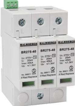 Ylijännitesuoja Malmbergs, 3-NAP 275V R