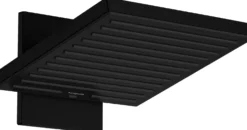 Yläsuihku Hansgrohe Pulsify E 260 2jet EcoSmart, seinäsuihkuputki, piiloasennus iBox universal, mattamusta