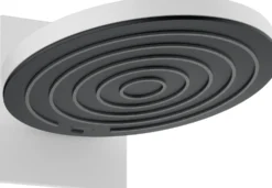 Yläsuihku Hansgrohe Pulsify S 260 2jet Ecosmart, seinäliitin, piiloasennus, mattavalkoinen