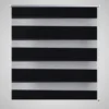Zebra rullakaihdin 50 x 100 cm musta